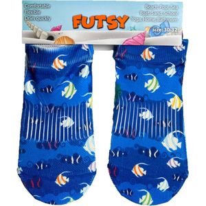 Futsy - Angel Fish - Antislip - Maat 33/35 - Zwemsloffen - Voor kind - Zwemschoenen - Zwembad - Cadeau - kado - Sinterklaas cadeau - Meisjes - Jongens