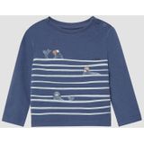 T-Shirt - Knuffelzacht - Baby - Met Schattige Print - Drukknopen Aan De Zijkant