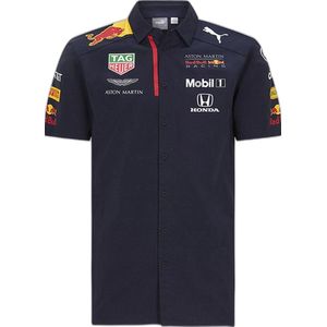 Puma - Red Bull Racing 2020 - Teamshirt - Katoen - Officieel Gelicentieerd