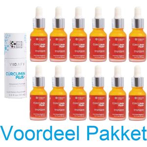 Curcumin Plus 15ml Vidafy Voordeelpakket 12 in 1