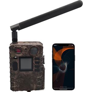 Wildcamera - Bewegingssensor camera - Nachtzicht - Dieren spotten - Boscamera - Buiten camera - Wildlife observeren - Beveiligingscamera natuur - Jachtcamera - Onopvallende camera - Buitenobservatie - Natuurfotografie - Dierensporen vastleggen - Time