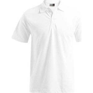 Herenpolo 'Promodoro' met korte mouwen White - 4XL