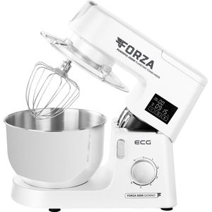 ECG FORZA 5500 Giorno Bianco Keukenmachine - 6,5 liter - 1500 W