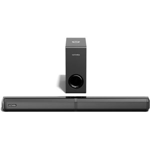Soundbar – Home Cinema Speaker – Tv Speaker – Draadloze Speaker – Hifi Speaker – 4.1-Kanaals Geluidssysteem – Afneembaar Design Met Draadloze Subwoofer