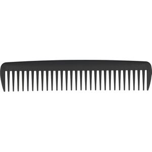 Haarkam Grove Kam Brede Tand 17,5cm Zwart Haar Kam Styling Tool