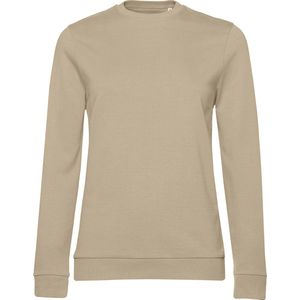 Sweater 'French Terry/Women' B&C Collectie maat M Desert/Zand
