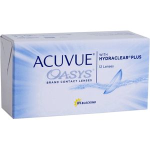 +3,75  - ACUVUE OASYS - 12 pack - Weeklenzen   -  Contactlenzen - BC 8,80