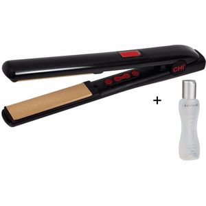 CHI G2 Stijltang Matt Zwart + Gratis Biosilk Silk Therapy 67ml