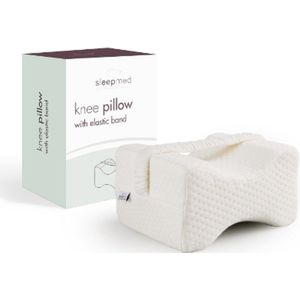 Ergonomisch Kniekussen- en Beenkussen met Band – Zijslapers - Comfortabel Slaapkussen voor een Betere Nachtrust
