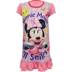 Disney - Minnie Mouse - Nachtjapon - Roze - Pyjama - Nachthemd - Maat 92/98