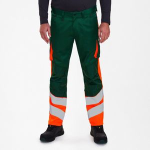 Engel Safety Light werkbroek 2547-319 - Green / Hi-vis Orange - 31