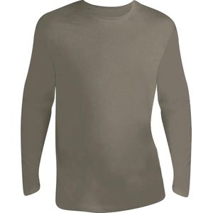 SOLS - Monarch - T-shirt - Khaki - Lange Mouwen