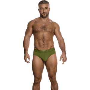 Garçon Khaki Brief - MAAT S - Heren Ondergoed - Slip voor Man - Mannen Brief
