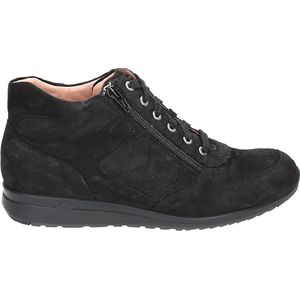 Durea 9600 K - VeterlaarzenHoge sneakersDames sneakersDames veterschoenenHalf-hoge schoenen - Kleur: Zwart - Maat: 35.5