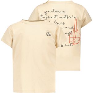Dani The New Chapter D401-0410 Unisex T-shirt - Simply taupe - Maat 104