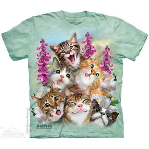 KIDS T-shirt Kittens Selfie L