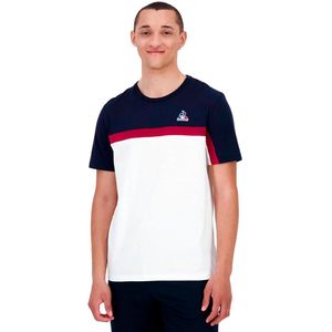 Le Coq Sportif - Tri Sp N°2 - T-shirt - Driekleurig - Korte Mouwen
