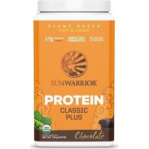 Sunwarrior - classic plus - Chocolade Proteine Poeder – 750 gram