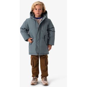 Sissy-Boy - Blauwe technische parka jas