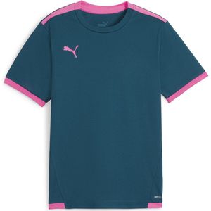 PUMA teamLIGA Jersey Jr FALSE Sportshirt - Ocean Tropic-Poison Pink