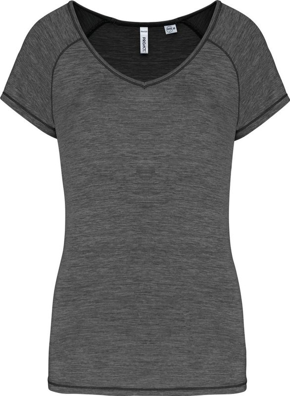 Proact - T-shirt - Milieuvriendelijk - Dames - V-hals - Slanke Pasvorm