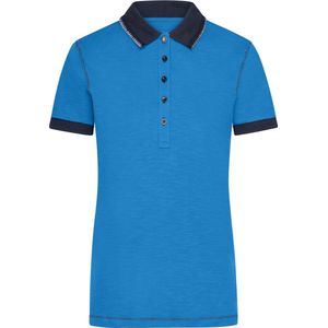 James & Nicholson Poloshirt - urban - blauw - dames - polo L