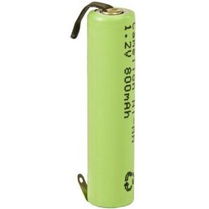 Camelion AAA/LR03 met U-soldeerlipjes 800mAh 1.2V NimH Oplaadbaar - 1 Stuk