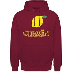 Citroën Frans Woordspeling Hoodie Unisex