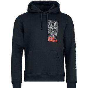 Iron Maiden Smoking Eddie Heren Trui met capuchon - zwart - S
