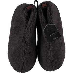 Apollo Slof dames teddy antraciet 39/40 1 Paar