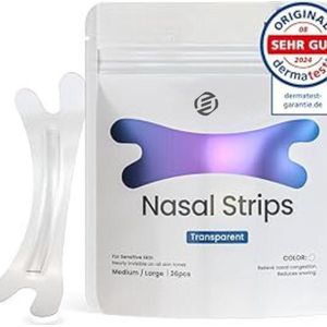 Equivera Neuspleisters - Neusstrips - Anti-Snurk Strips - Anti-Snurk Pleisters - Neusspreider - Ondersteuning Ademhaling - Hulpmiddel tegen Snurken