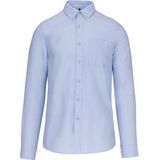 Kariban Heren Oxford overhemd lange mouwen K516 - Oxford Blue - L