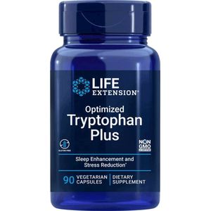 Life Extension - Geoptimaliseerde Tryptofaan Plus - 90 Capsules - Voedingssupplementen