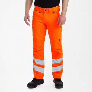 Engel Safety werkbroek met 2-weg stretch 2544-314 - Hi-vis Orange - 72