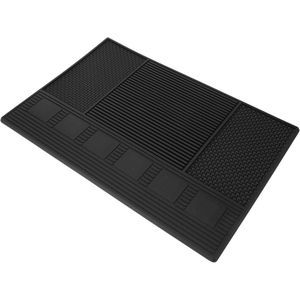 Kapper Organizer Mat Station - Salon Barbershop Werkstation Pads Clipper Teller Mat Salon Kapper Werktafel Mat - Barbershop Werkstation Pad