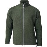 Ivanhoe Outdoorvest Danny Heren Wol Donkergroen Maat S