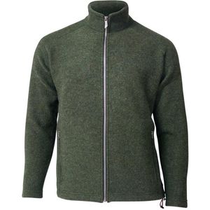 Ivanhoe Outdoorvest Danny Heren Wol Donkergroen Maat S