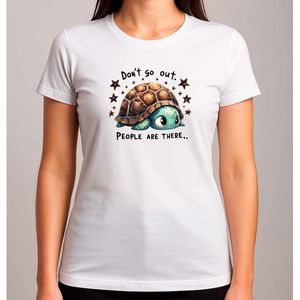 Don't Go Out - T Shirt - FunnyVibes - LOL - Cute - TeGrappig - TeGrappig - BabyCute - SoCute - ZoLief - Schattig - LiefMoment