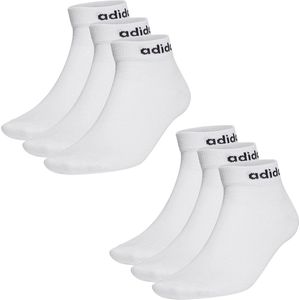 SOKKEN 6 paar adidas NC Ankle Performance Sneaker / Quarter Socks, unisex korte sokken