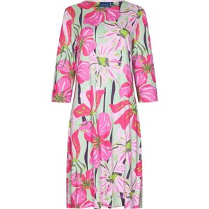 Roze bloemen dames nachthemd Pastunette - Groen - Maat - 52
