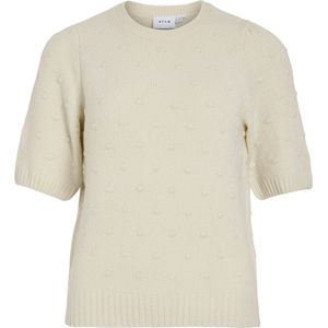 Vila - Visofie 24 Knit - Gebreide Trui - Off-white
