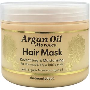 The Beauty Dept - Haarmasker - Biologisch - Marokkaanse Arganolie - 500 ml