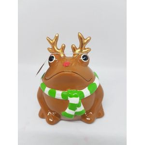 Pomme Pidou - Reindeer Freddy S - Beeld en spaarpot 2 in 1 - Kerst - 4 seizoenen