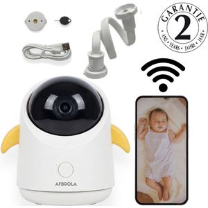Babyfoon met camera en gratis standaard - op afstand bestuurbaar - Babyphone - Video & Audio - Baby Monitor
