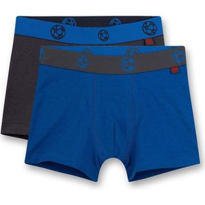 Sanetta - Boxershorts - Set van 2 - Jongens - Sportieve Voetbal Tailleband