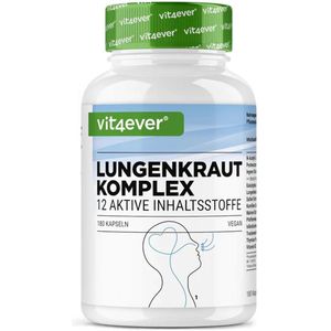 Vit4ever - Luchtwegen Complex - Multivitaminen - 12 Actieve Plantenextracten