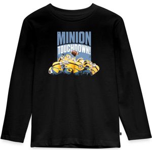 Minions Football Touchdown Premium T-Shirt Kinderen Met Lange Mouwen