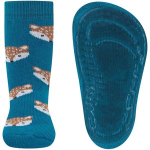 Ewers antislip sokken vosjes turquoise