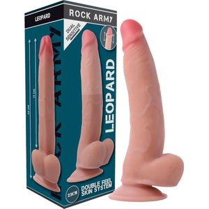 ROCK ARMY | Rock Army Dual Density Leopard 23cm | Dildo | Sex Toys for Women | Realistic Dildo | Sex Toy for Couples | Sex Toy | Best Dildo