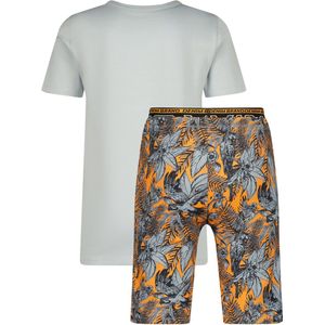 Vingino Pyjama Whanye Jongens Pyjamaset - Greyish blue - Maat 116